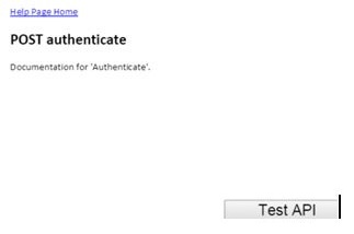 Click on first API link